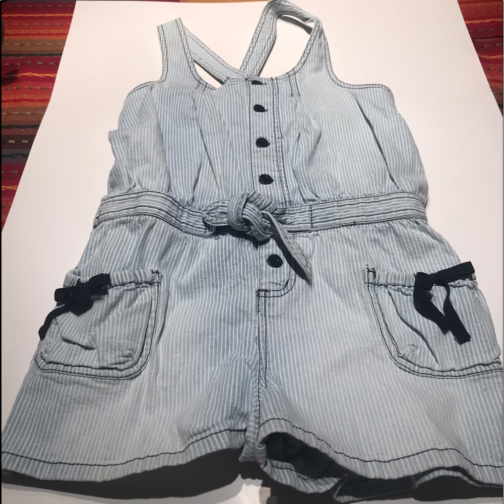 Little girls juicy Couture short romper